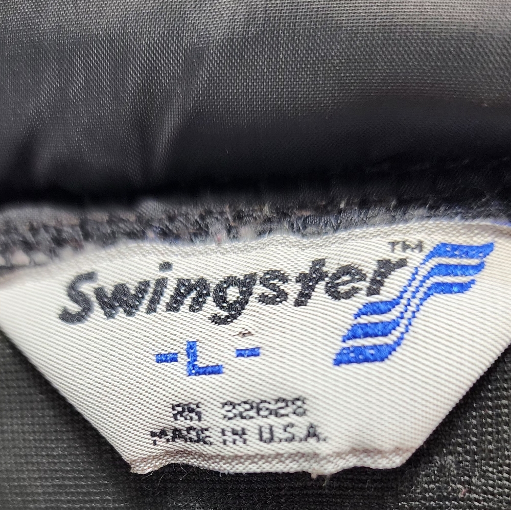 SWINGSTER 1988 Vintage, made in USA - Puffer patch vest, men's size L - Picture 7 of 8